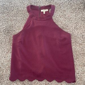 halter top by monteau size small